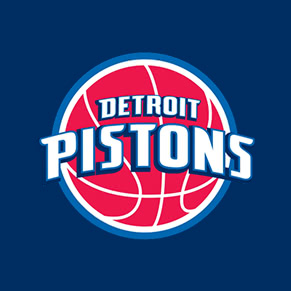 Pistons op Detroit