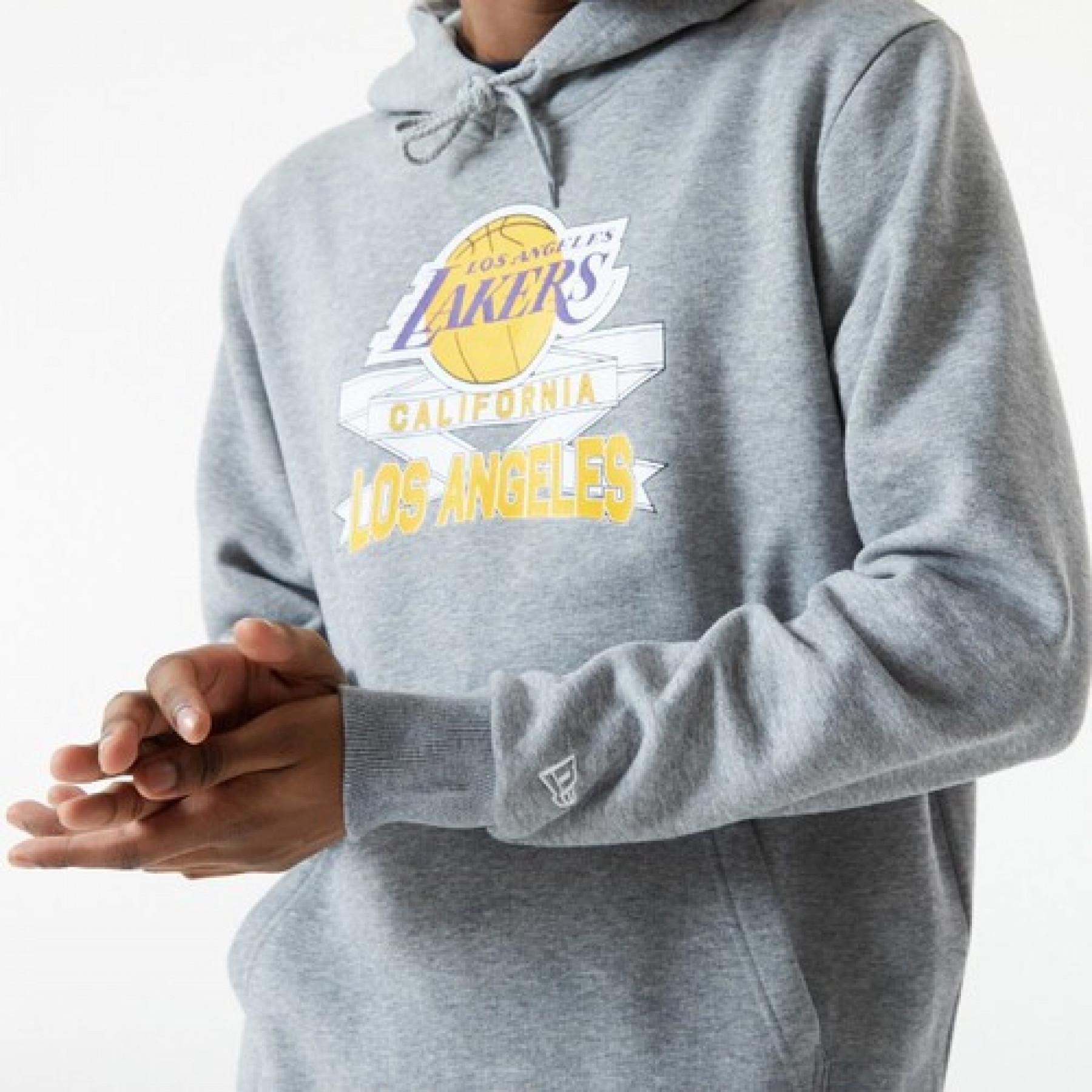 Sweat   capuche New Era  NBA Graphic Los Angeles Lakers