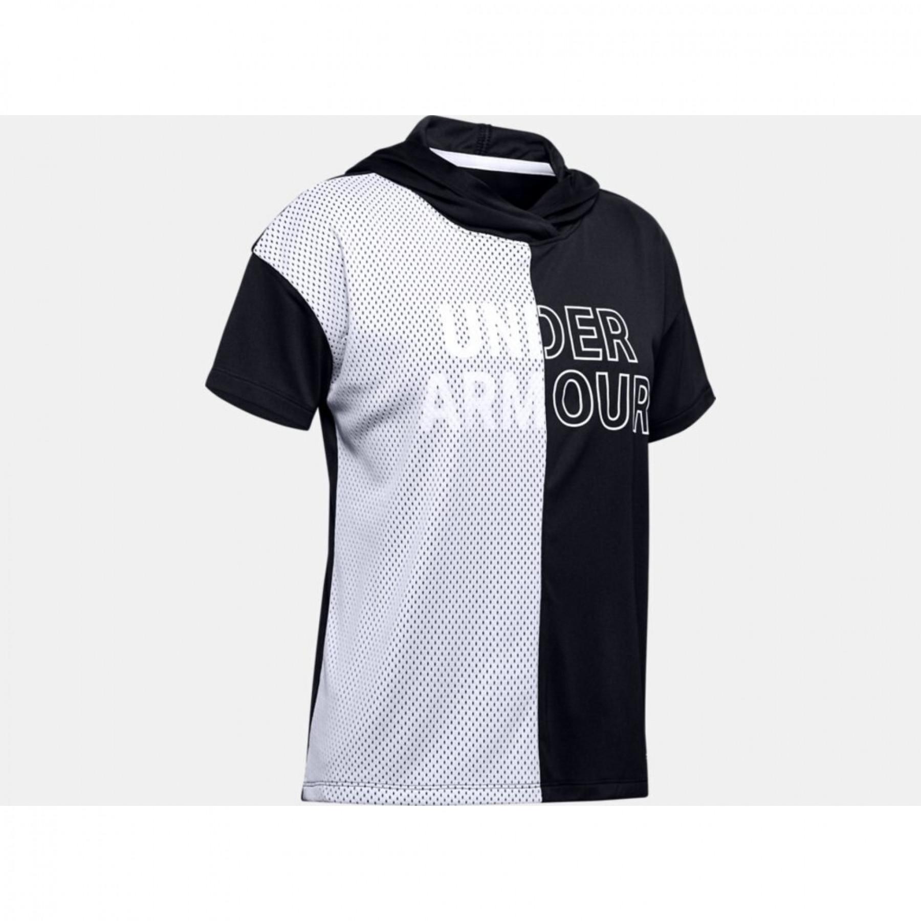 Meisjeshoodie en meisjesshirt met korte mouwen Under Armour Tech™