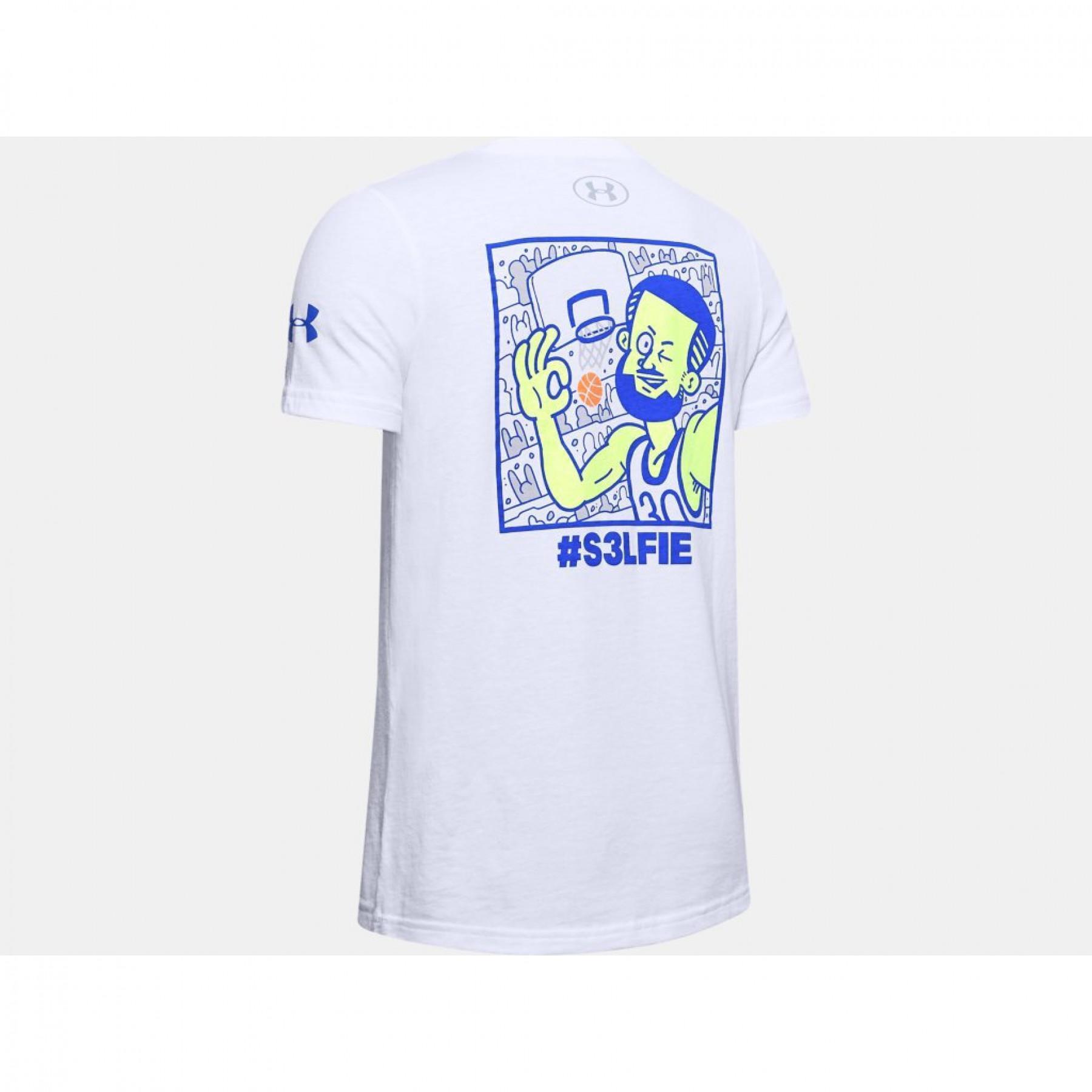 Jongens-T-shirt Under Armour SC30™ Selfie
