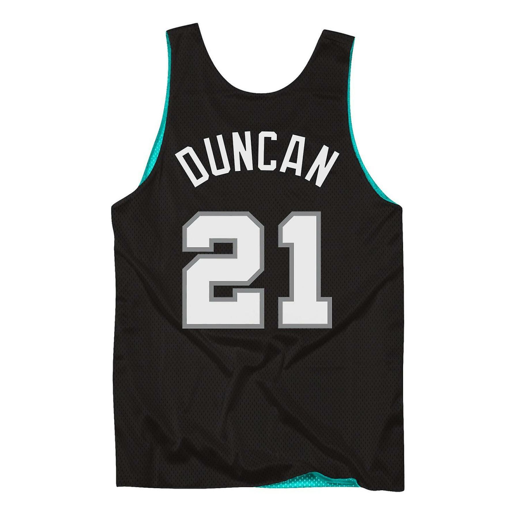 Omkeerbare jersey San Antonio Spurs Tim Duncan