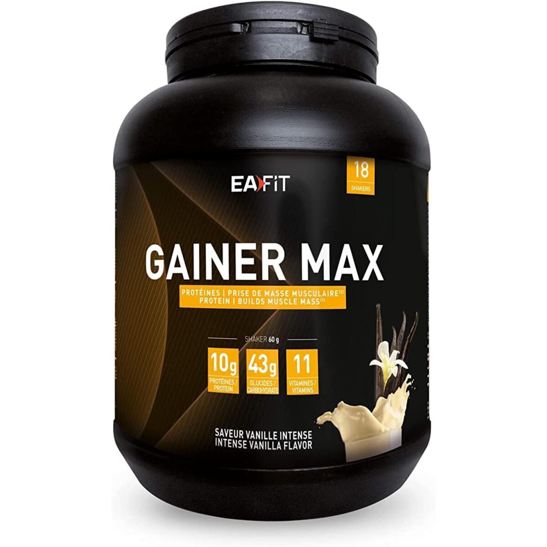 Gainer max vanille intens EA Fit 1,1kg