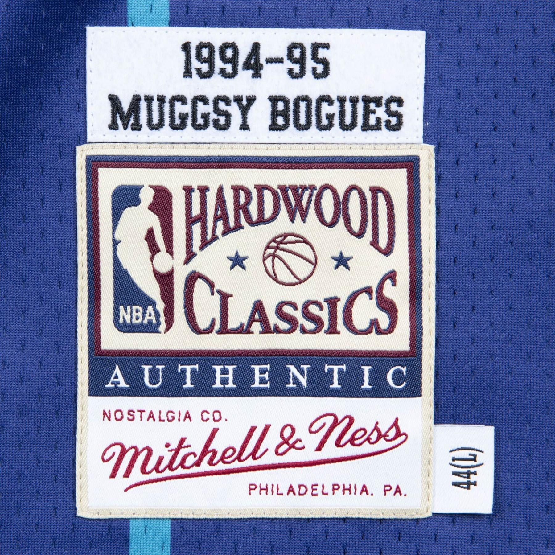 Authentiek shirt Charlotte Hornets Muggsy Bogues 1994/95