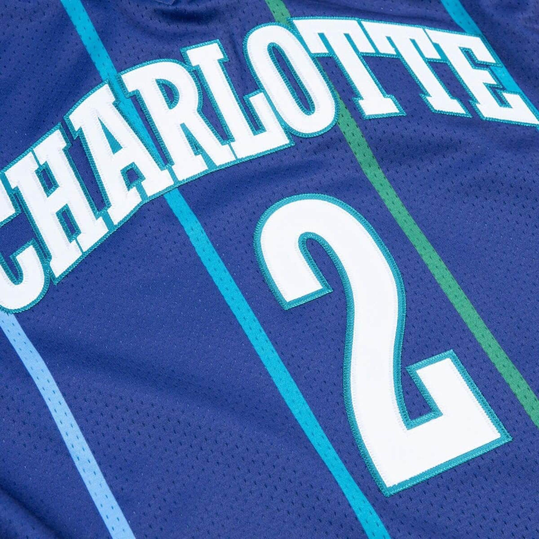 Authentiek shirt Charlotte Hornets Larry Johnson 1994/95