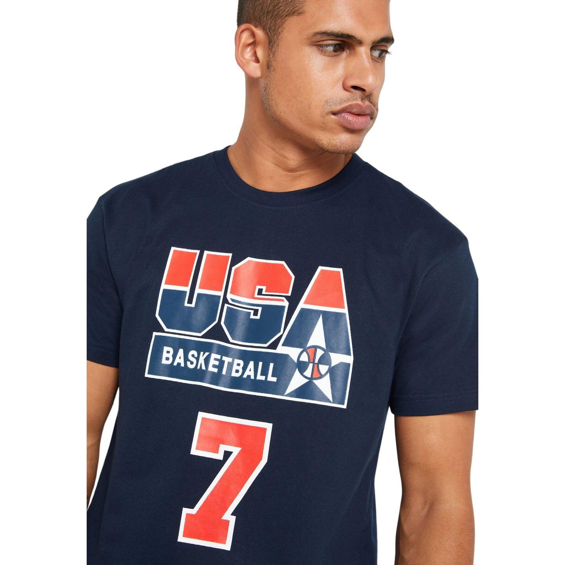 T-shirt USA name & number Larry Bird