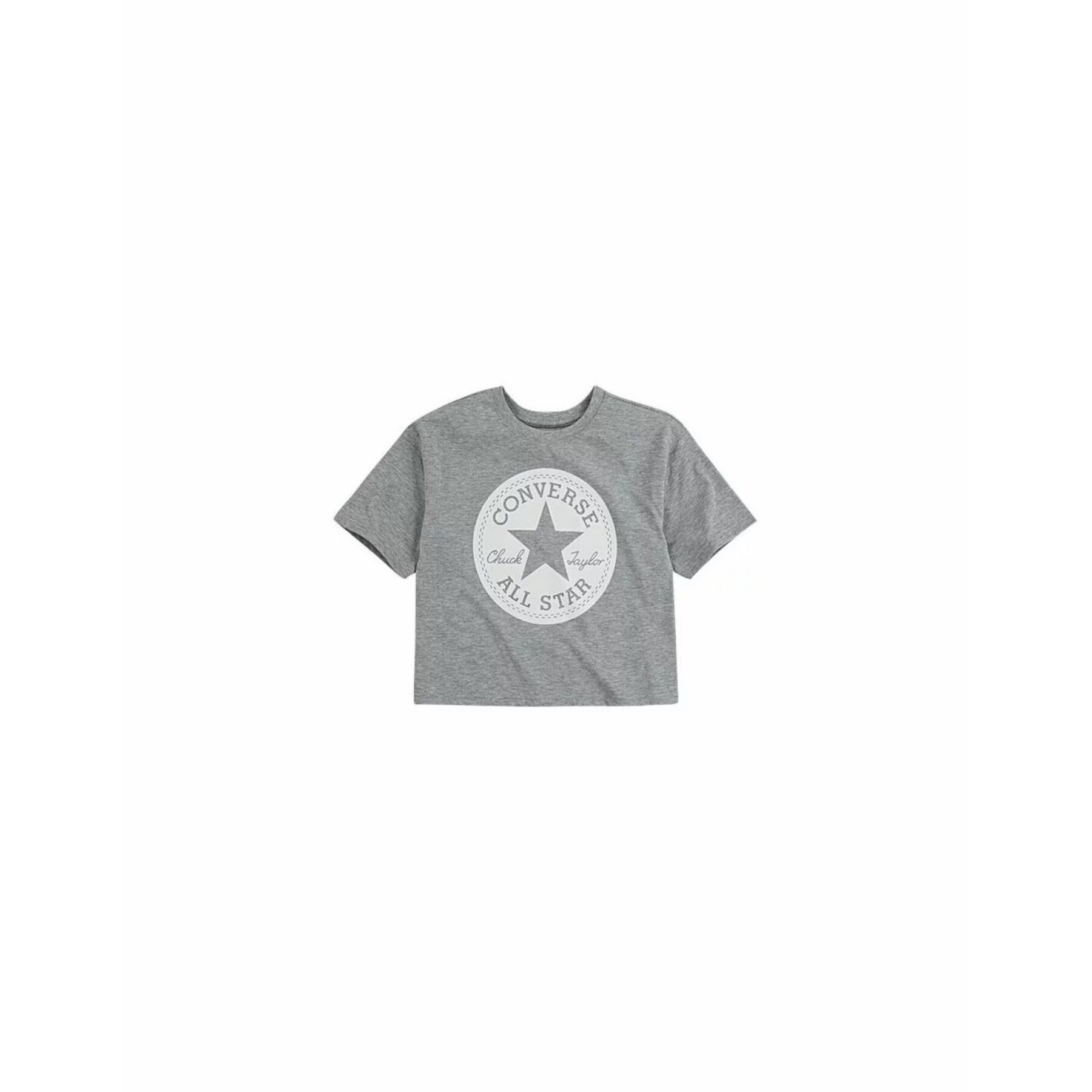 Boxy meisjes-T-shirt Converse Chuck Patch