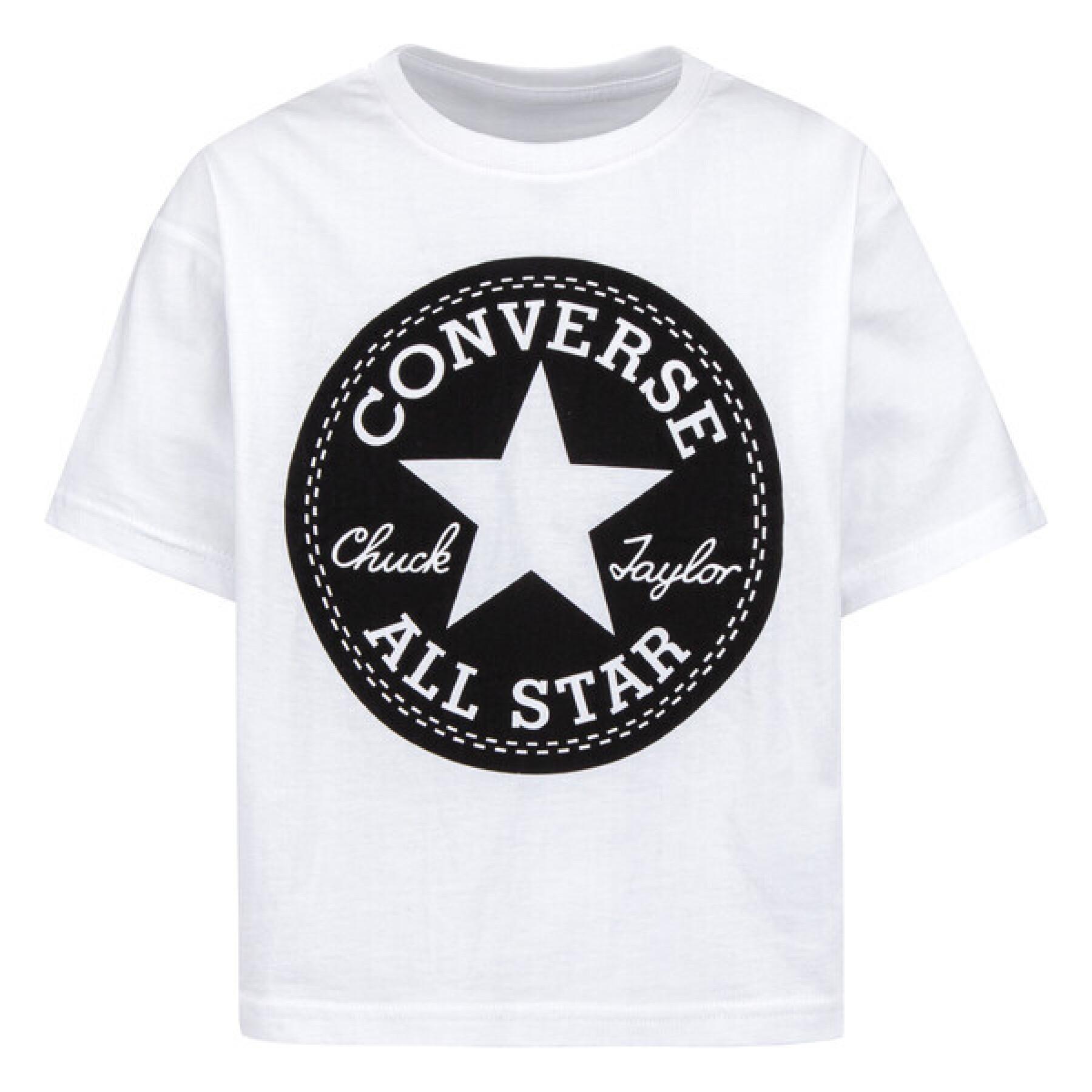 Meisjes-T-shirt Converse Sig Chuck Patch Boxy