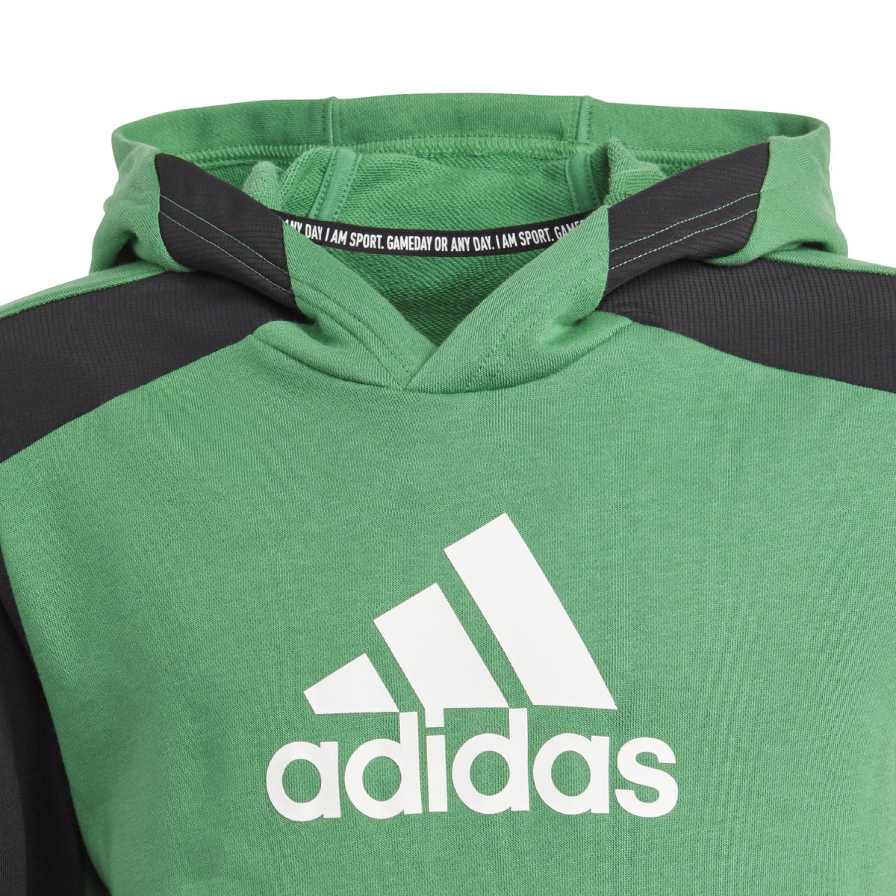 Sweater met capuchon voor kinderen adidas Logo
