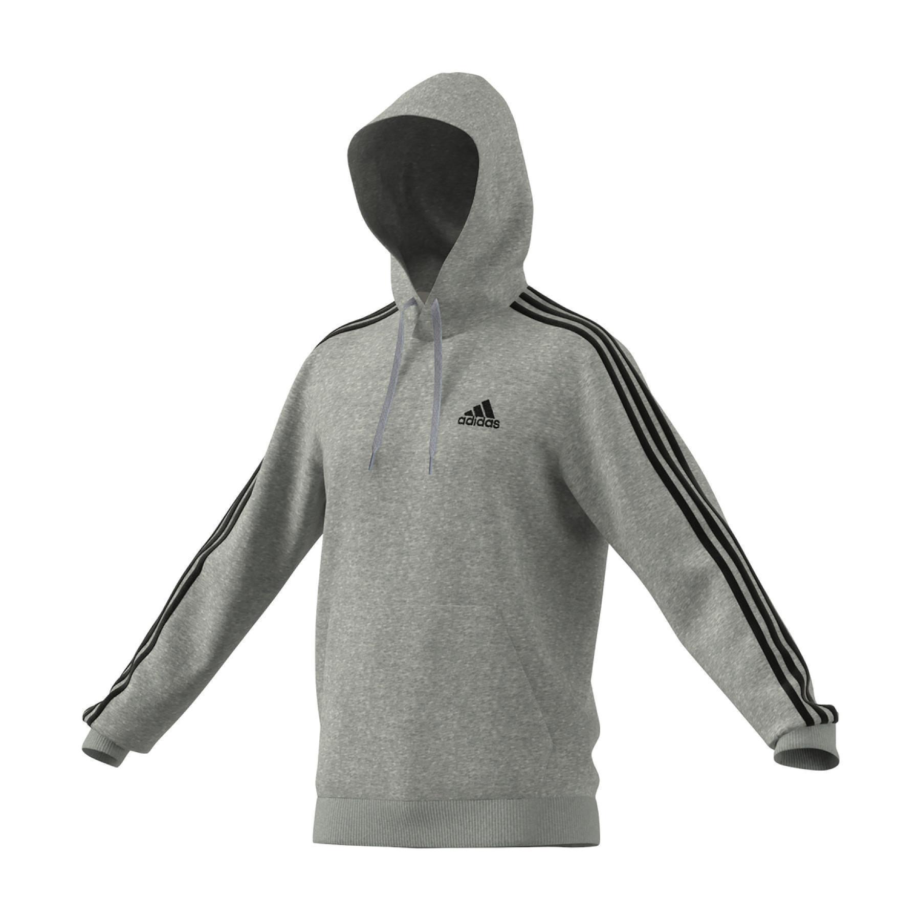 Hooded sweatshirt adidas Essentials Fleece 3-Bandes