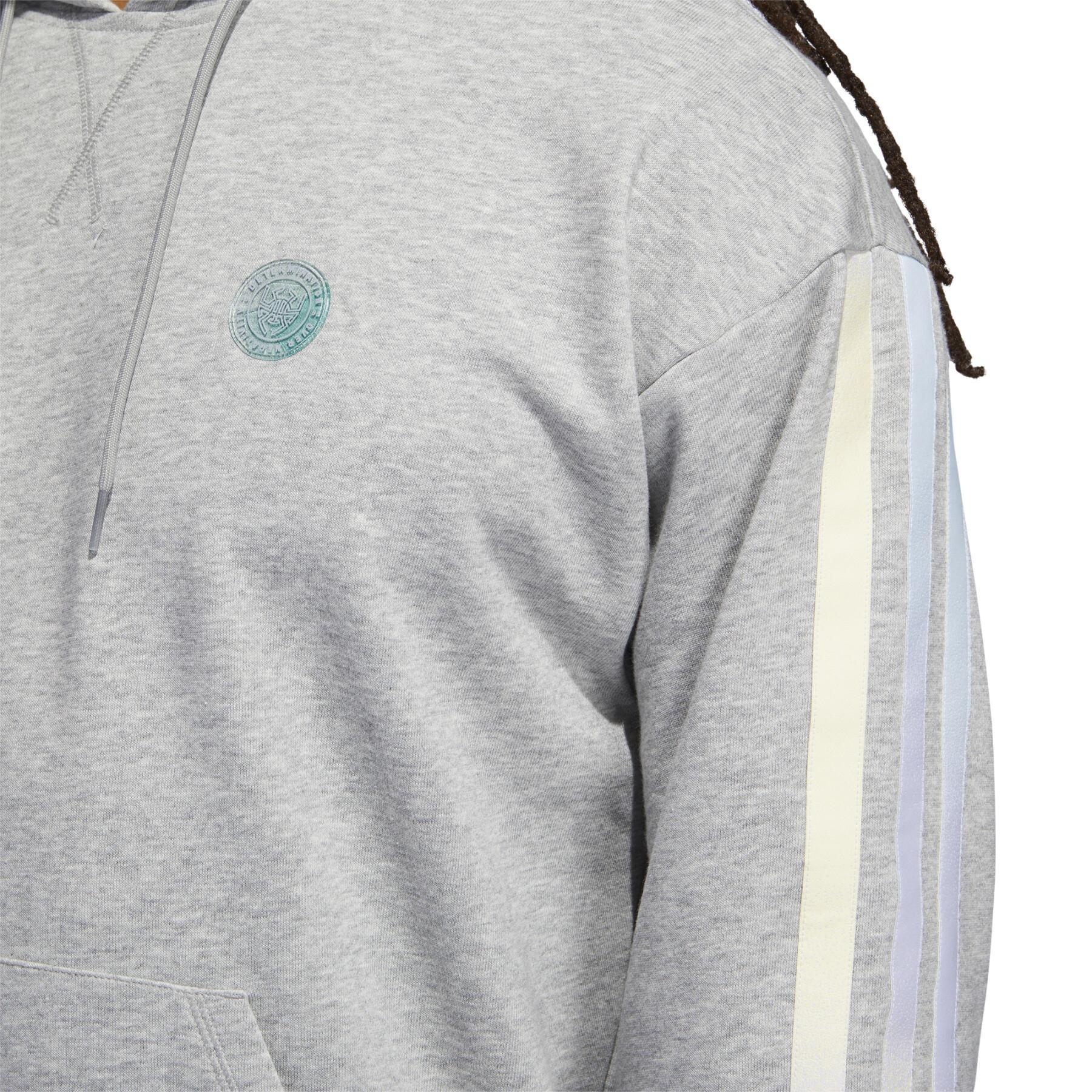 Hooded sweatshirt adidas Donovan Mitchell Pullover