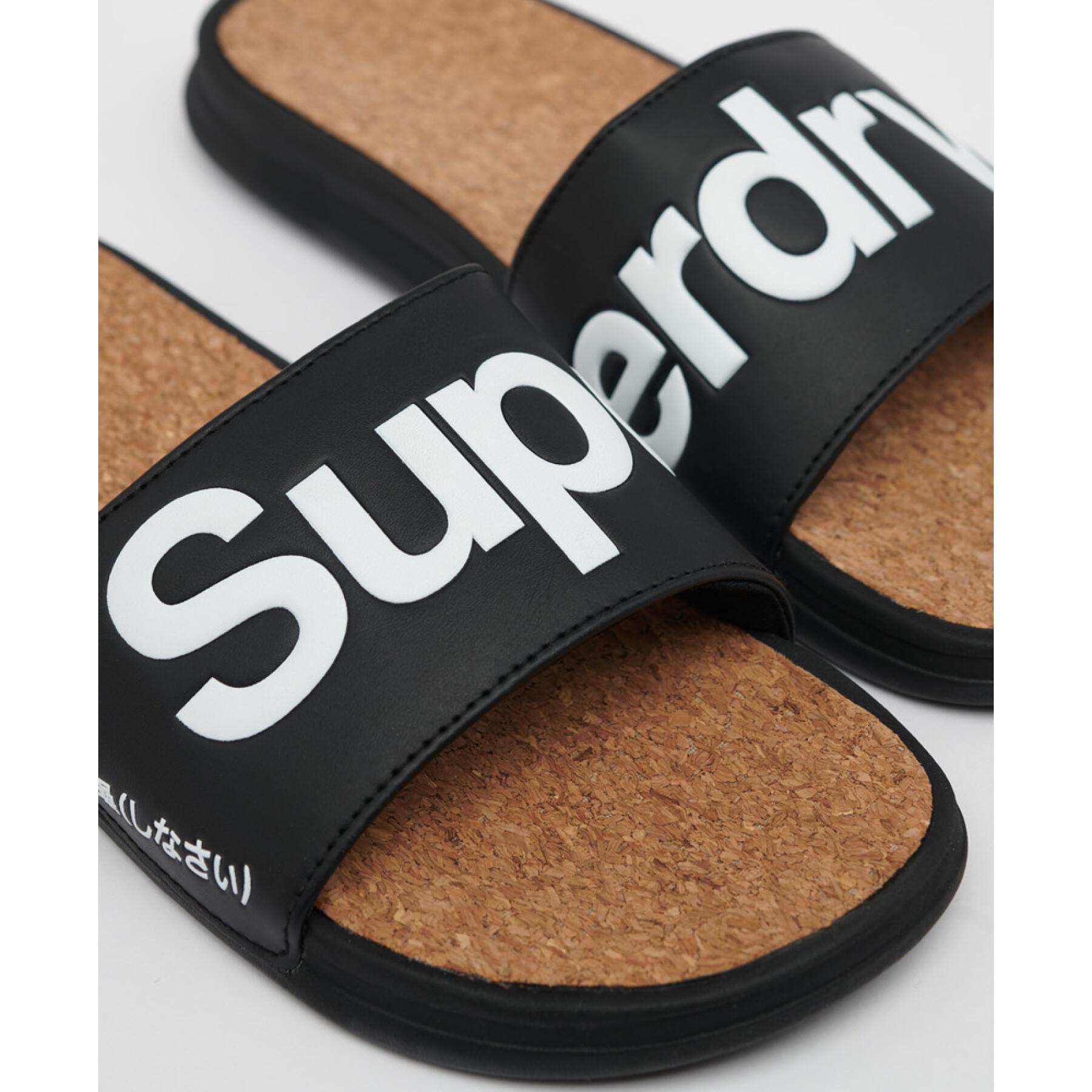 Kurk sandalen Superdry Crewe