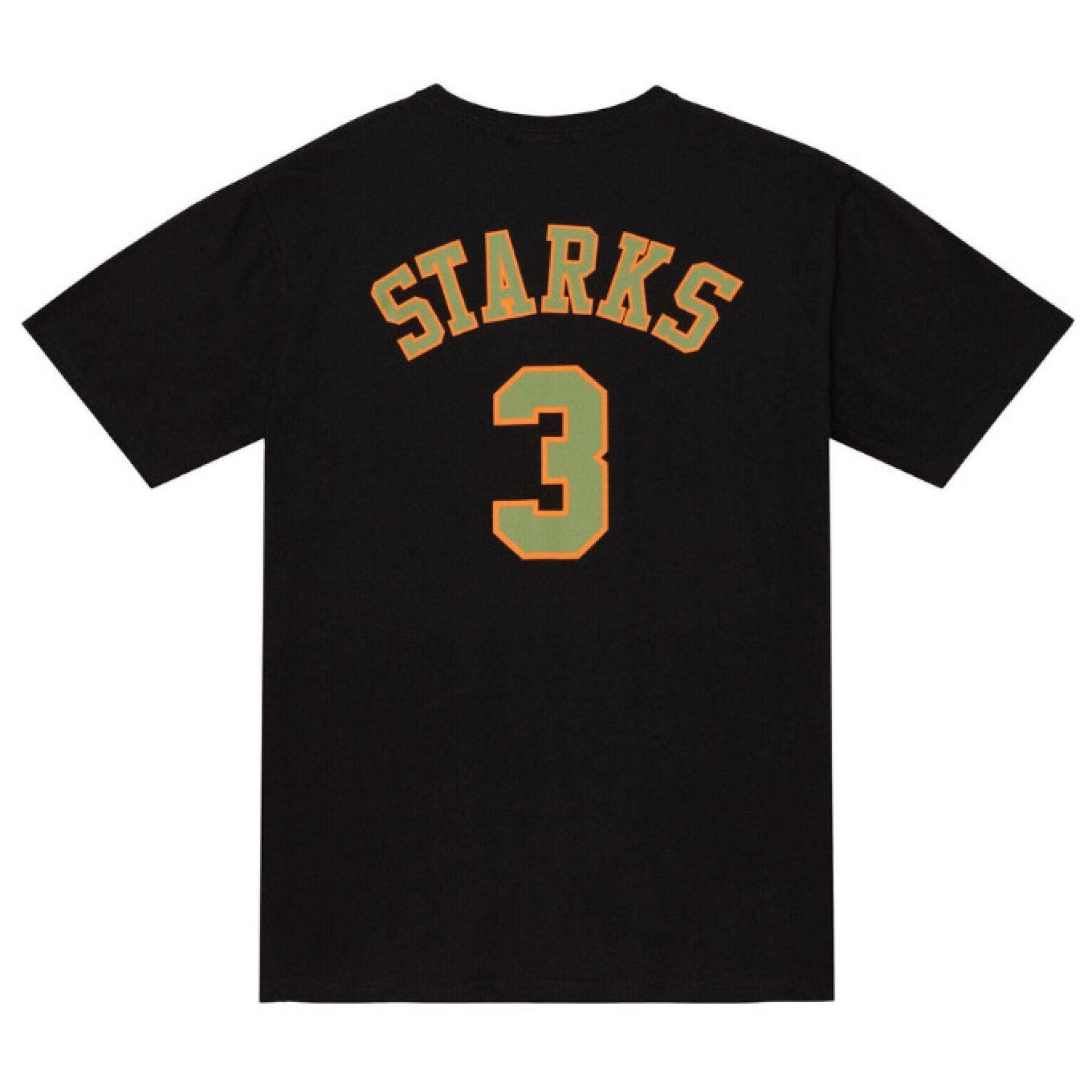 T-shirt New York Knicks NBA Script N&N Knicks John Starks