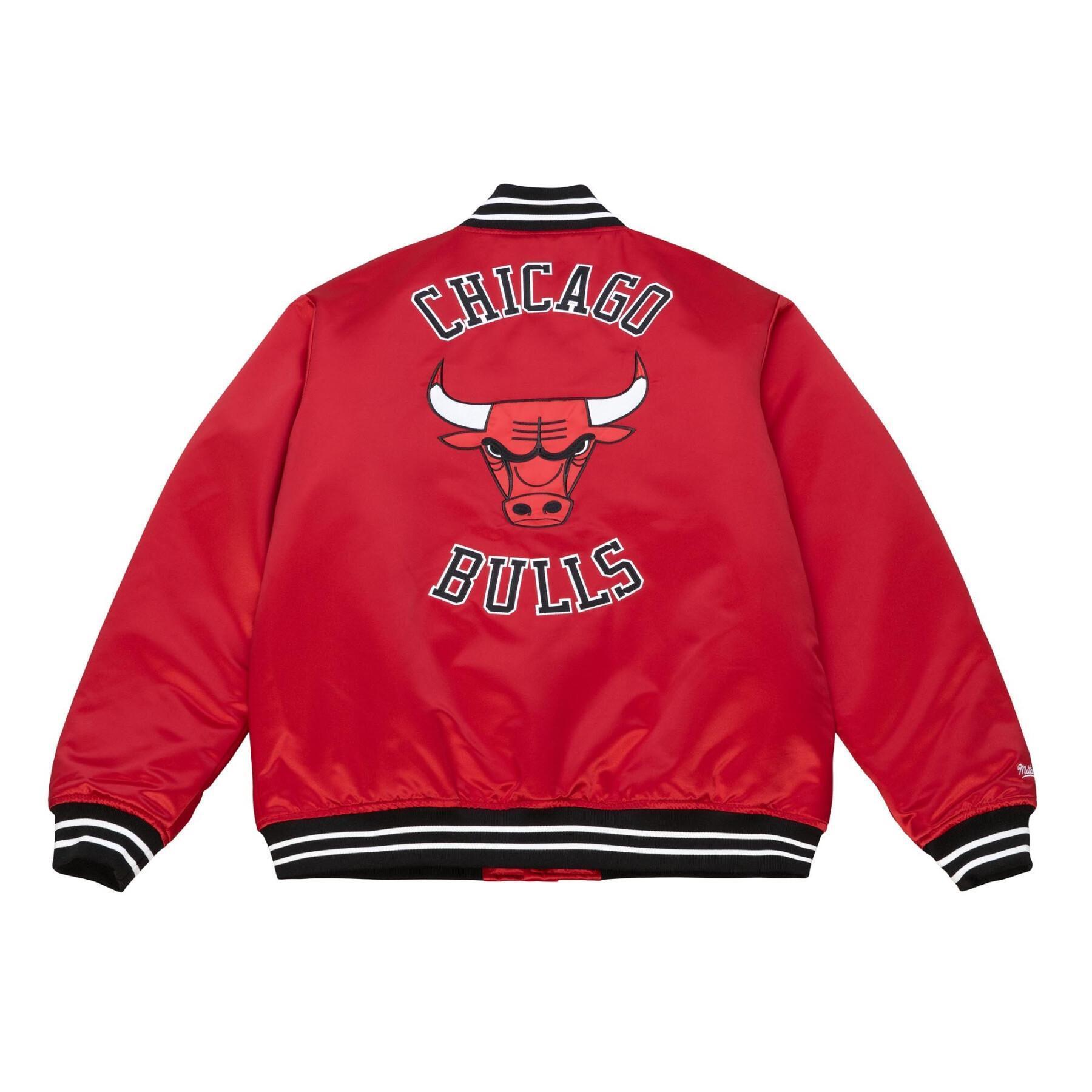 Dikke satijnen jas Chicago Bulls