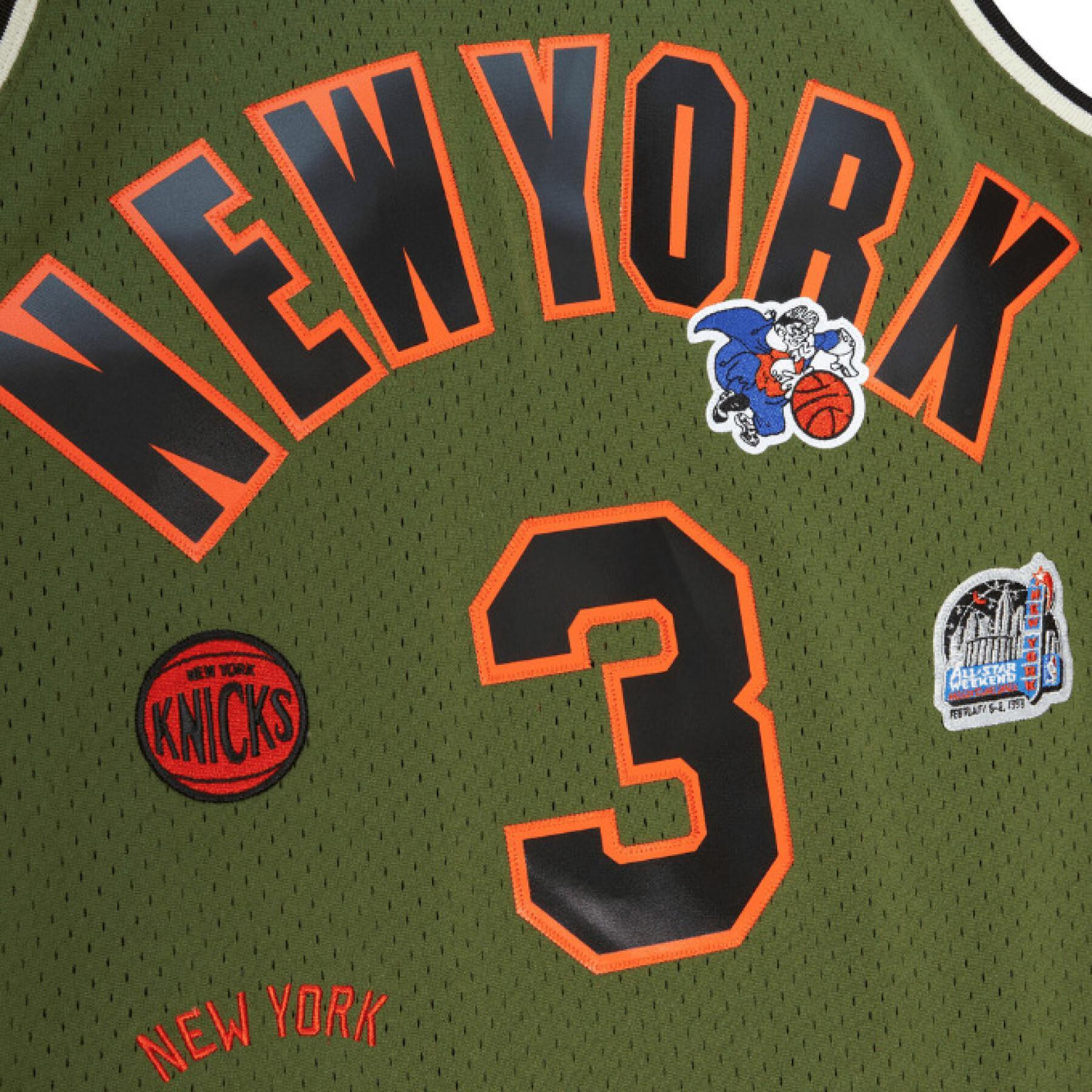Jersey New York Knicks NBA Flight Swingman 1996 John Starks