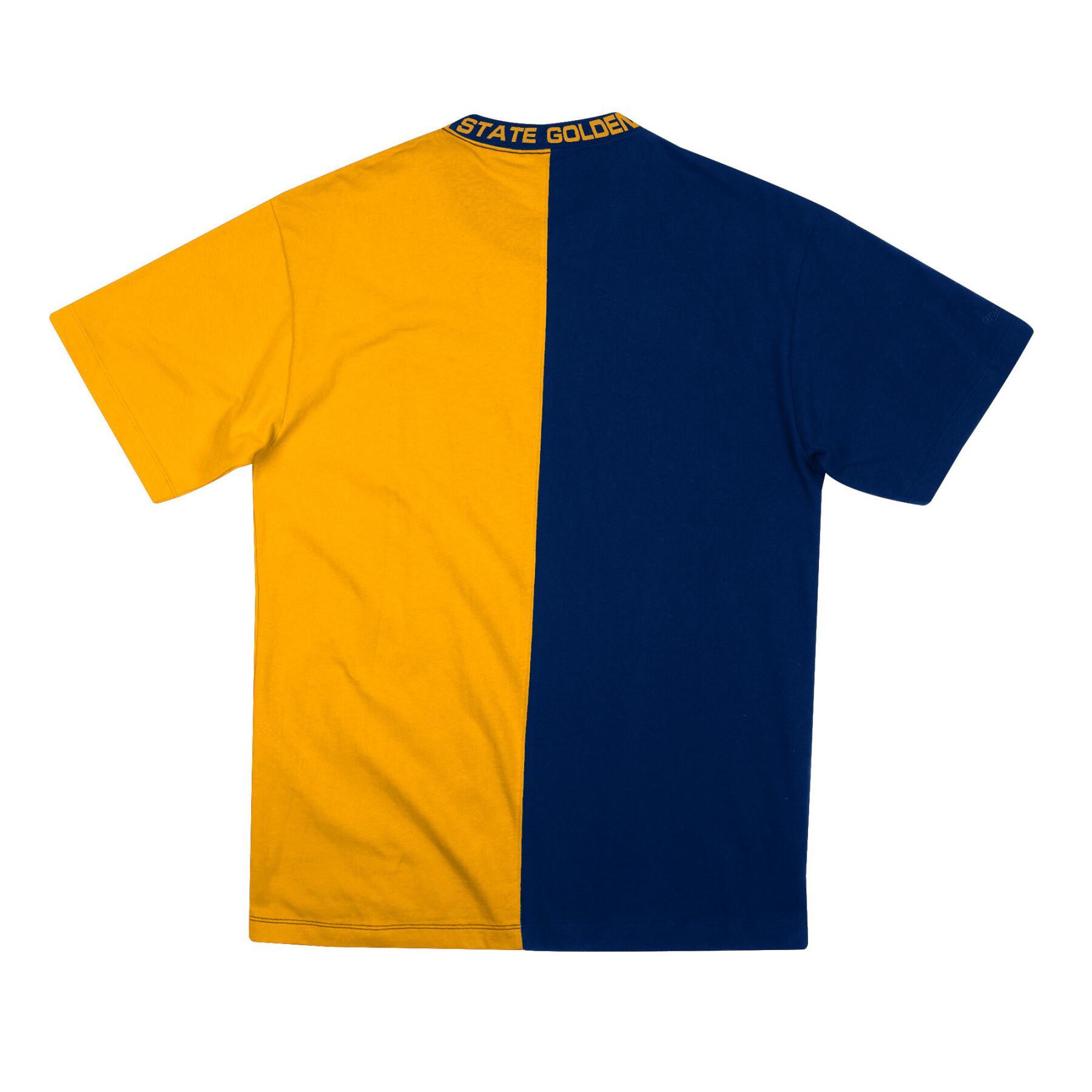 T-shirt Golden State Warriors nba split color