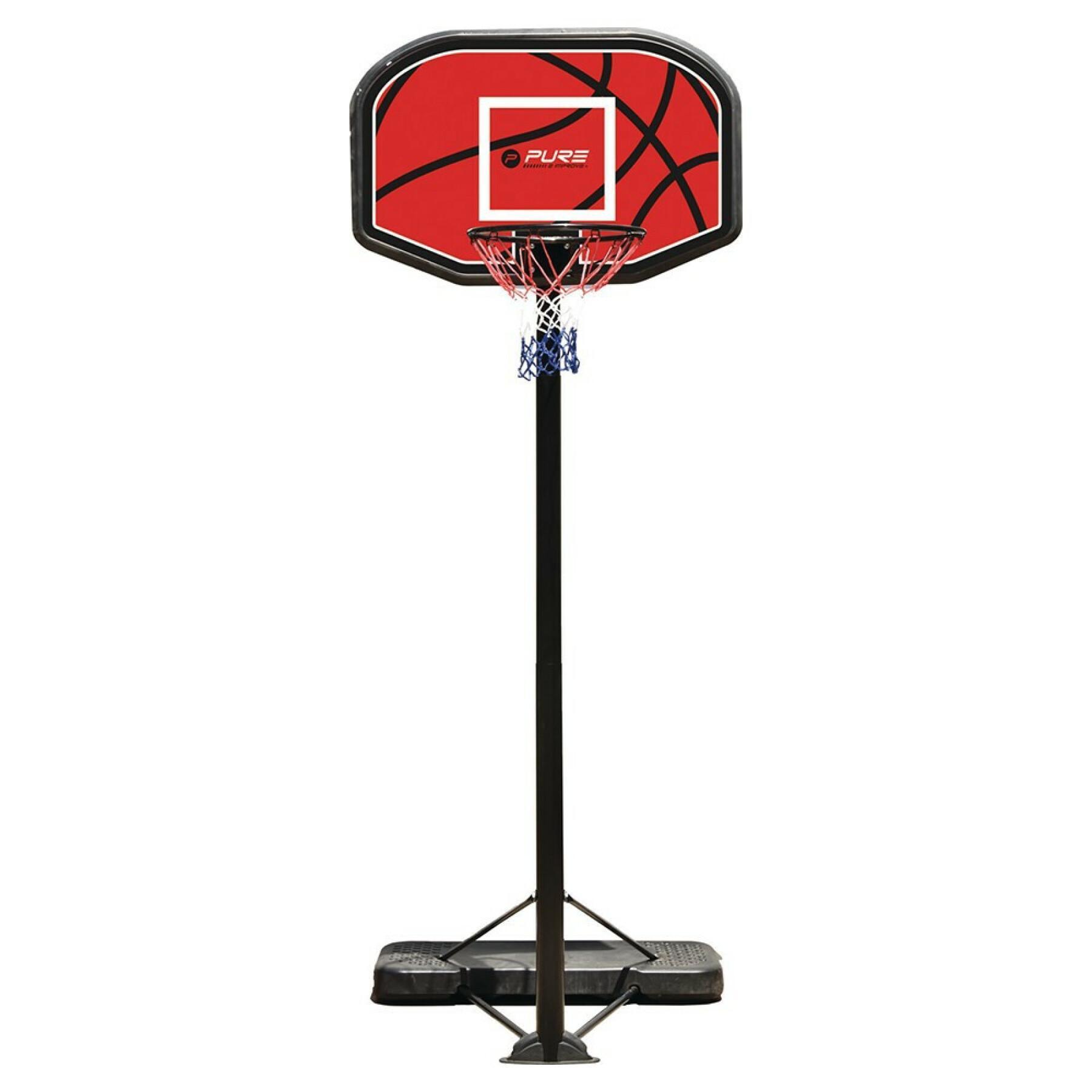 Basketbal hoepel hoogte 1.90-3.40m Pure2Improve