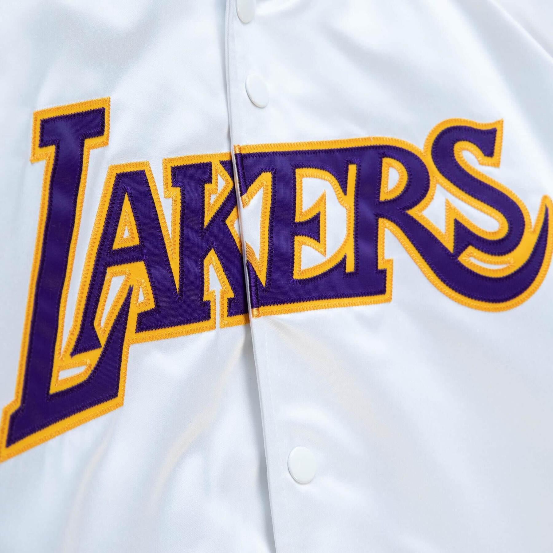 Lichtgewicht satijnen jasje Los Angeles Lakers
