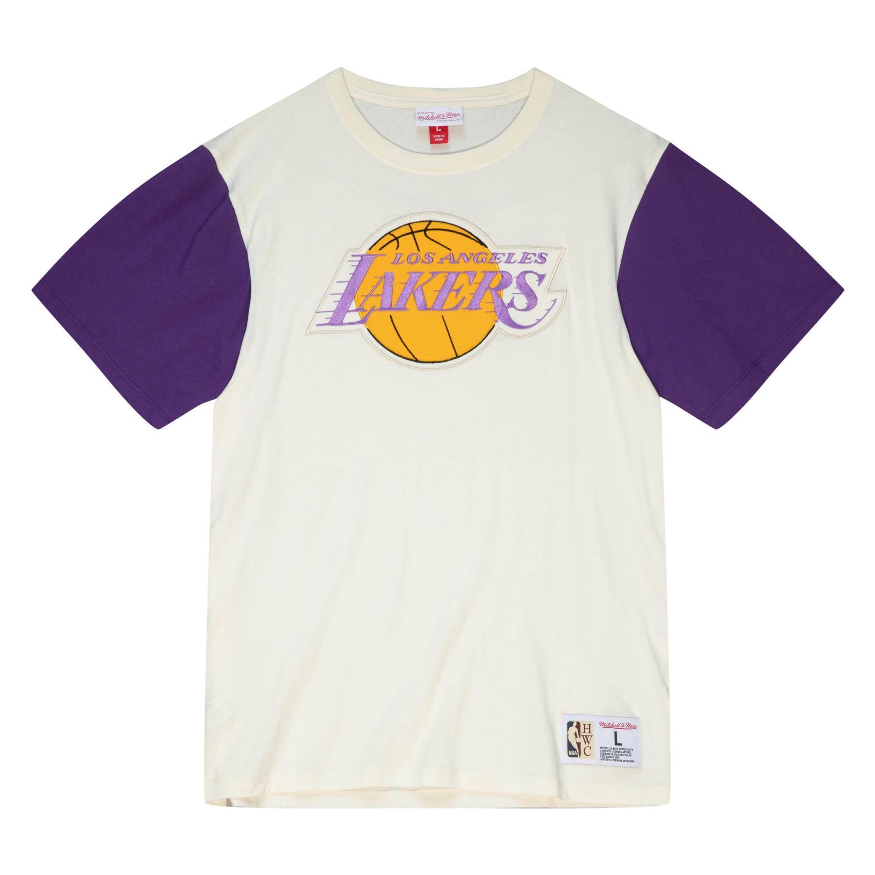 T-shirt kleur geblokt Los Angeles Lakers 2021/22