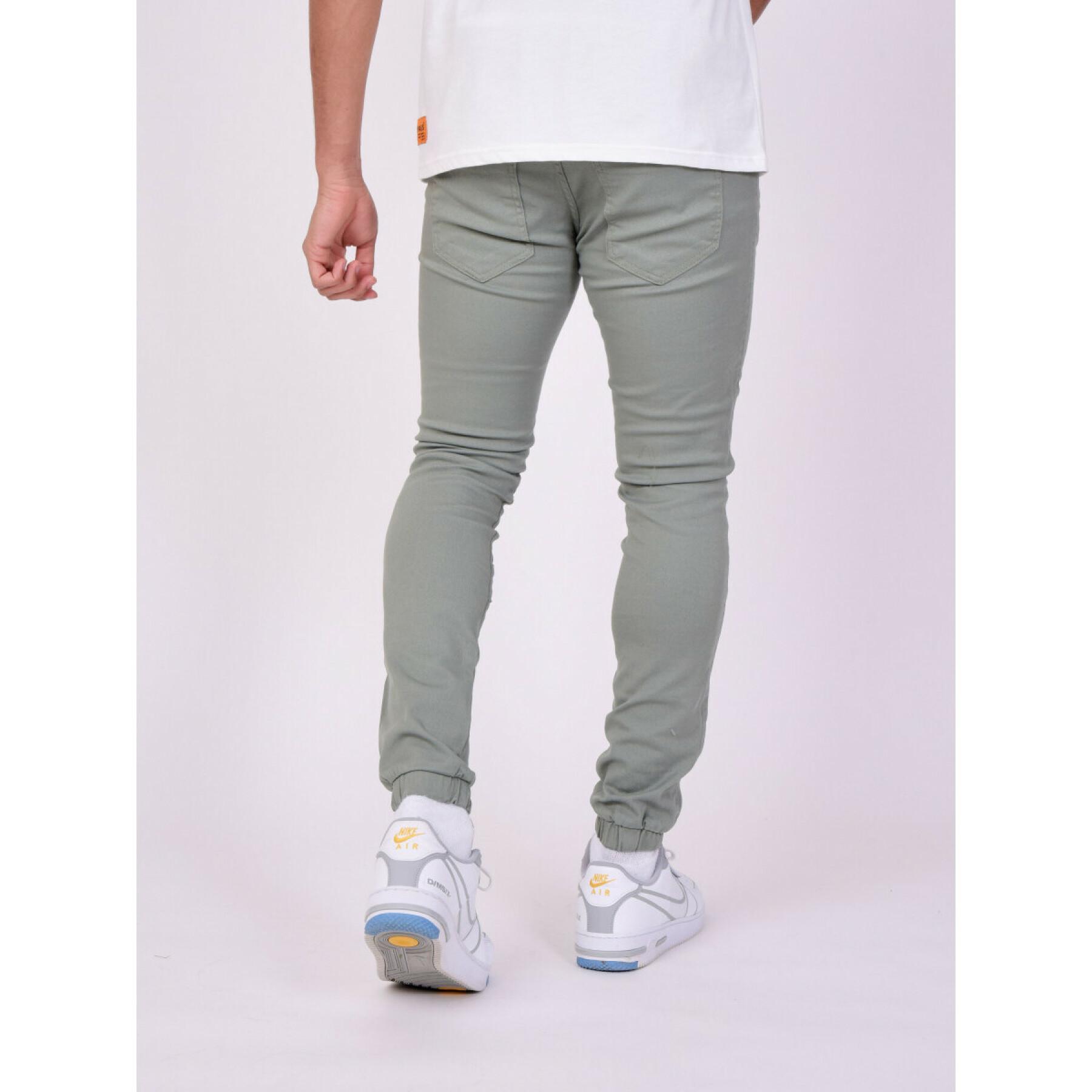 Basic skinny broek met zichtbare naden Project X Paris