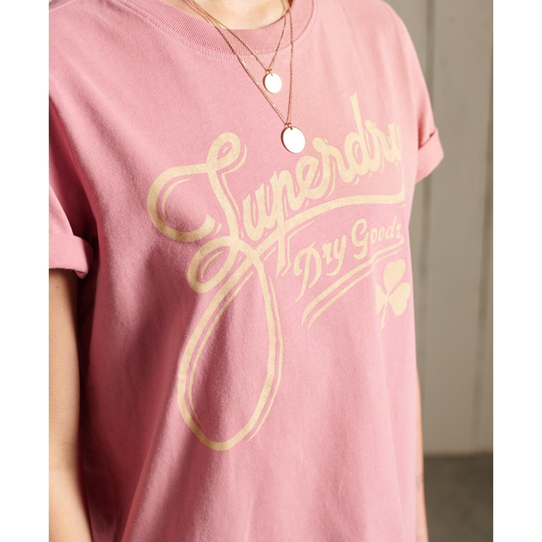 Dames-T-shirt Superdry Workwear
