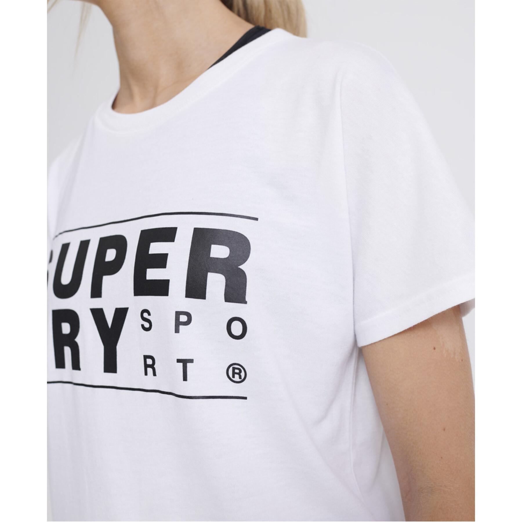 Dames-T-shirt Superdry Core Sport