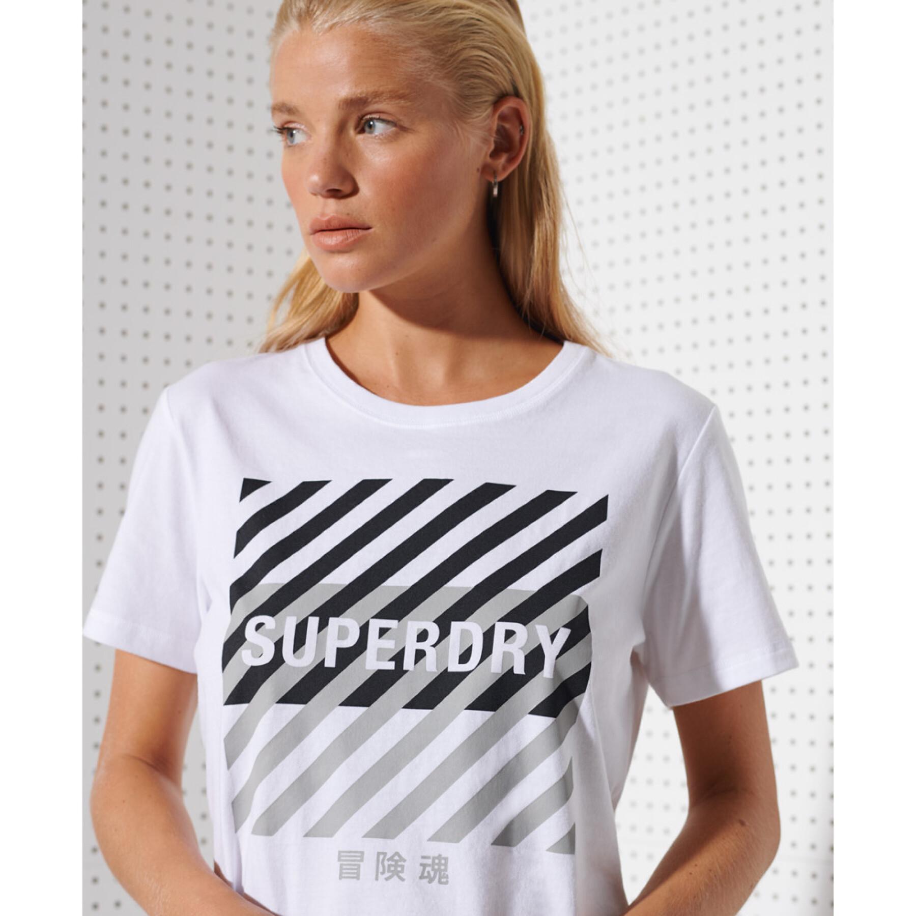 Dames-T-shirt Superdry Training Core