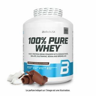 100% pure wei-eiwit pot Biotech USA - Noix de coco-chocolat - 2,27kg (x2)