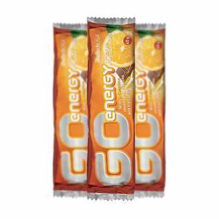 Set van 32 kartonnen dozen snacks Biotech USAgo energy bar - Orange