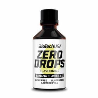 Snackbuizen Biotech USA zero drops - Banane - 50ml (x10)
