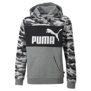 Kinder sweatshirt met capuchon Puma Essentiel Camo