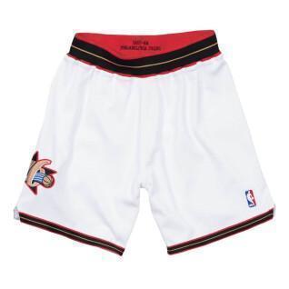 Authentieke shorts Philadelphia 76ers nba
