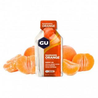 Set van 24 gels Gu Energy mandarine/orange