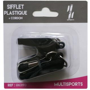 Plastic Sifllet + koord Sporti Frankrijk