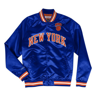 Lichtgewicht satijnen jack New York Knicks