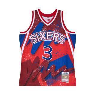 Jersey Philadelphia 76ers Hyper Hoops Allen Iverson 1996/97