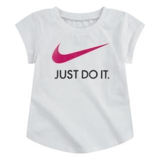 T-shirt voor babymeisjes Nike Swoosh JDI