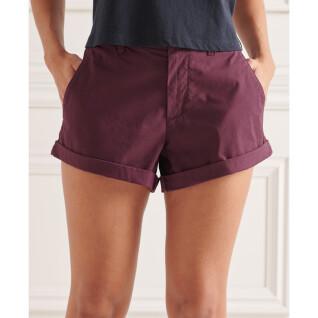 Dames shorts met omslag aan de zoom Superdry