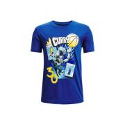 Jongens-T-shirt Under Armour UA Curry comic book