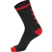 Pak van 5 paar donkere sokken Hummel Elite Indoor Low (coloris au choix)