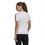 Dames-T-shirt adidas Essentials Slim 3-Bandes