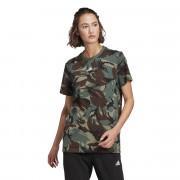 Dames-T-shirt adidas Essentials Boyfriend Camouflage