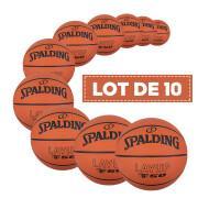 Set van 10 ballonnen Spalding Layup TF-50