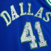 75e verjaardagstrui Dallas Mavericks Dirk Nowitzki 1998/99