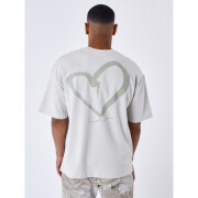Geborduurd T-shirt Project X Paris Street Heart
