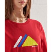 Dames-T-shirt Superdry Mountain Sport